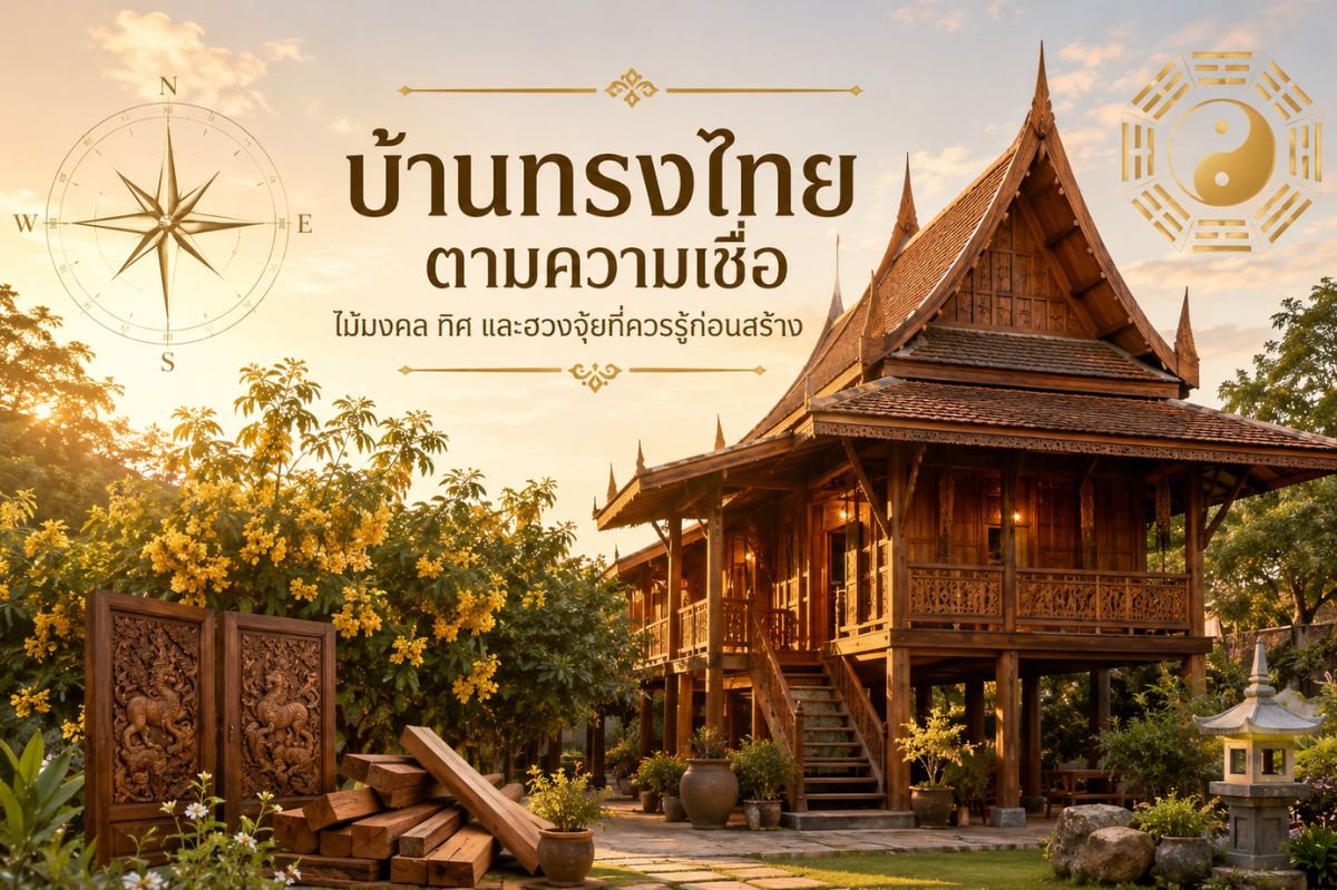 บ้านทรงไทยตามความเชื่อ